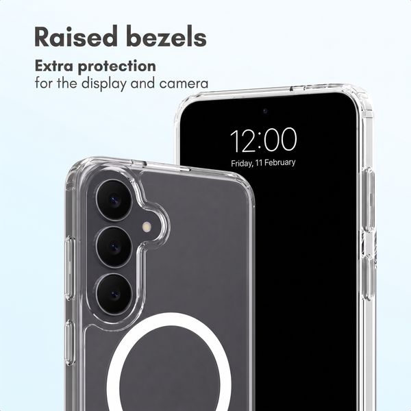 Accezz Xtreme Impact Back Cover with MagSafe Samsung Galaxy S26 FE - Transparent