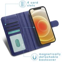imoshion Luxe Portemonnee iPhone 12 (Pro) - Donkerblauw