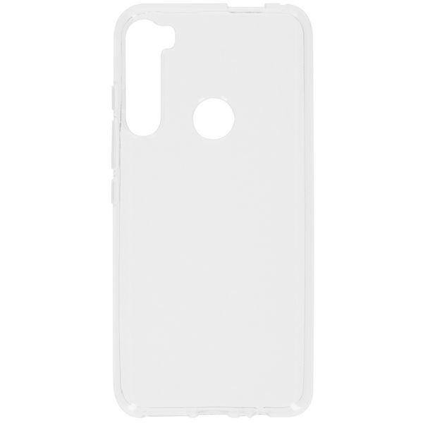 Softcase Backcover Motorola One Fusion Plus - Transparant