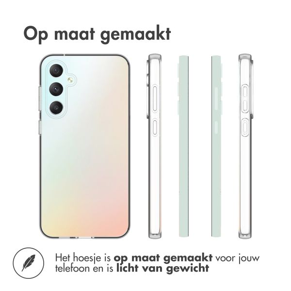 Accezz Clear Backcover Samsung Galaxy S23 FE - Transparant