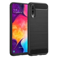 imoshion Brushed Backcover Samsung Galaxy A50 / A30s - Zwart