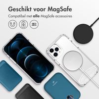 imoshion MagSafe Backcover met afneembaar koord iPhone 12 (Pro) - Transparant