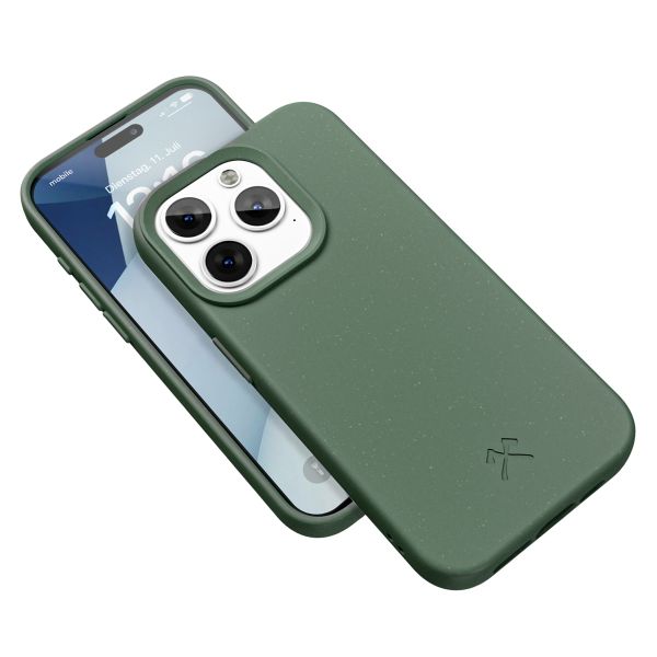 Woodcessories Bio Case MagSafe iPhone 15 Pro Max - Midnight Green