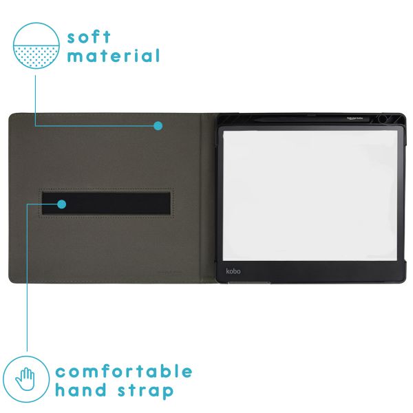 imoshion Stand Flipcase Kobo Elipsa 2E - Zwart