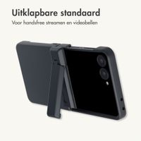 imoshion Color Backcover met Stand Samsung Galaxy Z Flip 8 - Zwart