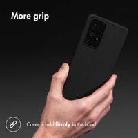 Accezz Color Backcover Samsung Galaxy A33 - Zwart