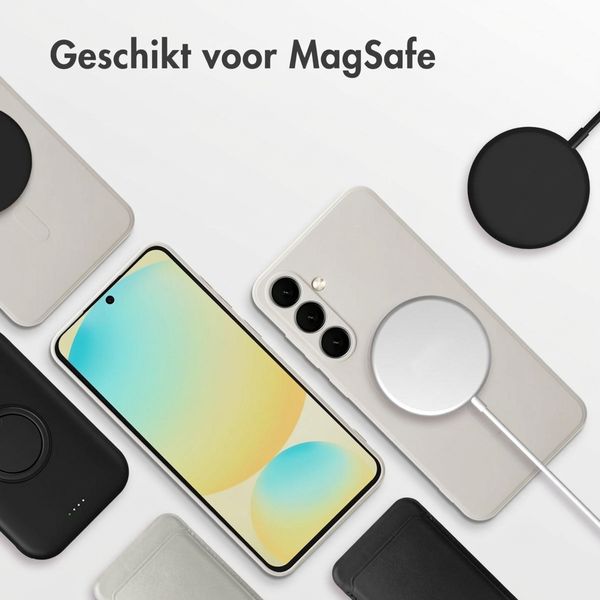 imoshion Color Backcover met MagSafe Samsung Galaxy S24 FE - Beige