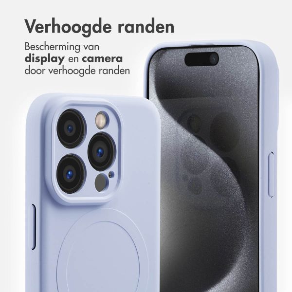 imoshion Color Backcover met MagSafe Apple iPhone 15 Pro - Lila