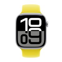 Apple Siliconen solobandje Apple Watch | 44/45/46/49 mm - Maat 7 - Star Fruit