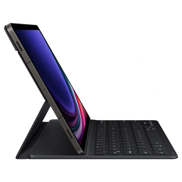 Samsung Originele Book Cover Keyboard Slim Samsung Galaxy Tab S9 FE 10.9 inch / S9 11.0 inch - Zwart