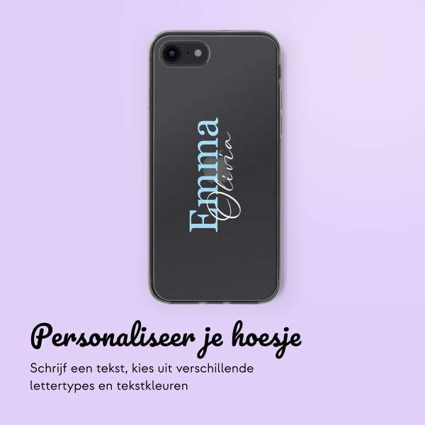 Hoesje met eigen foto en/of tekst Apple iPhone SE (2022 / 2020) / 8 / 7 - Naam