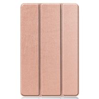 imoshion Trifold Bookcase Samsung Galaxy Tab S6 Lite / Tab S6 Lite (2022) / Tab S6 Lite (2024) - Rosé Goud