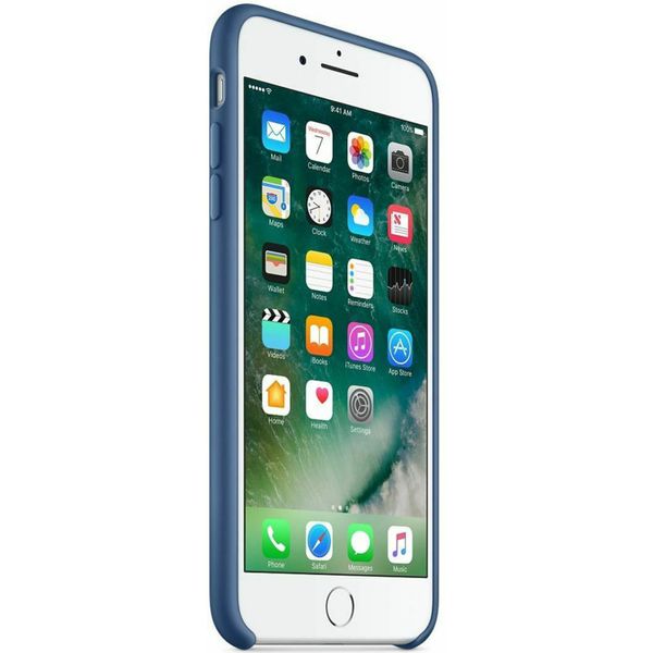 Apple Silicone Backcover Apple iPhone 8 Plus / 7 Plus - Ocean Blue