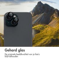imoshion 2 Pack Camera lens protector Apple iPhone 15 / 15 Plus - Black