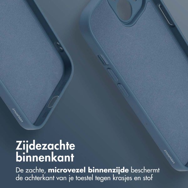 imoshion Color Backcover met MagSafe iPhone 15 - Donkerblauw