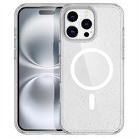 imoshion Sparkle Backcover met MagSafe Apple iPhone 16 Pro - Glitter Transparant