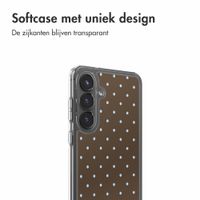 imoshion Design hoesje Samsung Galaxy S25 FE - Polka Dot Bruin
