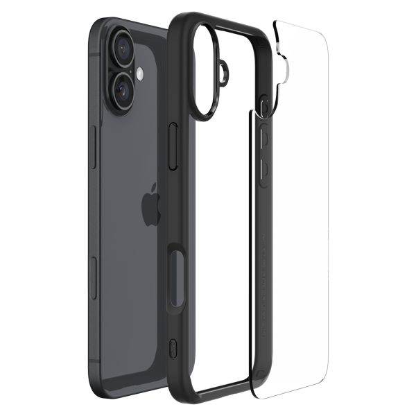 Spigen Ultra Hybrid Backcover iPhone 16 - Matte Black