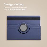 imoshion 360° draaibare Bookcase Samsung Galaxy Tab A11 Plus - Donkerblauw