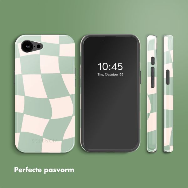 Selencia Vivid Backcover met MagSafe Apple iPhone 16e - Groovy Sage Green