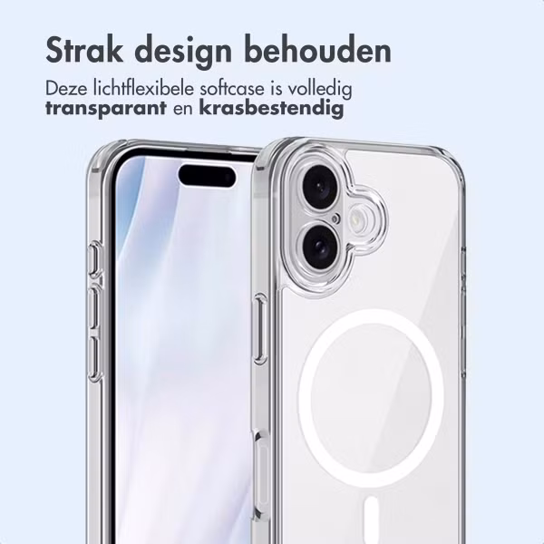 imoshion Protective Backcover met MagSafe Apple iPhone 17 - Transparant