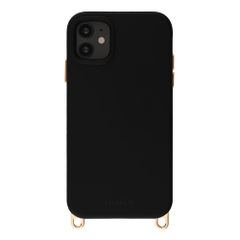 Selencia Rivièra MagSafe Backcover met afneembare haakjes Apple iPhone 11 - Velvet Black