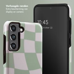 Selencia Vivid Backcover Samsung Galaxy S21 FE - Groovy Sage Green