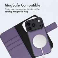imoshion Detachable 2-in-1 Luxury Bookcase Apple iPhone 18 Pro / 17 Pro - Lilac