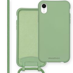 imoshion Color Backcover met afneembaar koord iPhone Xr - Groen