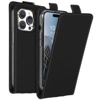 Accezz Flipcase Apple iPhone 15 Pro - Zwart
