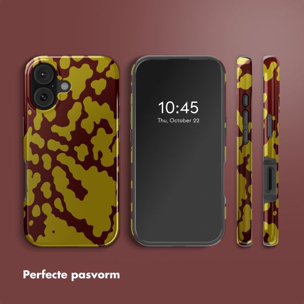 Selencia Vivid Backcover met MagSafe Apple iPhone 17 - Moo'd Olive Dust