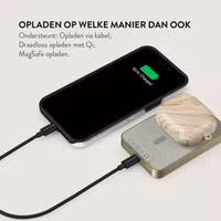 Burga Magnetic Powerbank 5.000 mAh - Geschikt voor MagSafe en Qi2 - Full Glam / Gold