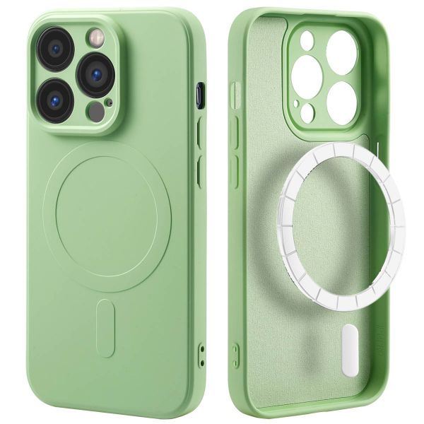 imoshion Color Backcover met MagSafe iPhone 14 Pro - Groen