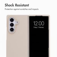 Accezz Liquid Silicone Case with MagSafe Samsung Galaxy Z Fold 8 Ultra - Stone