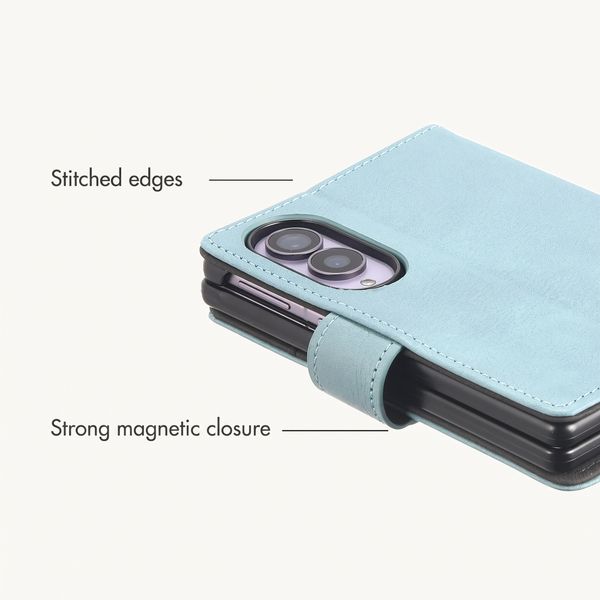 imoshion Luxury Bookcase Samsung Galaxy Z Fold 8 - Light Blue
