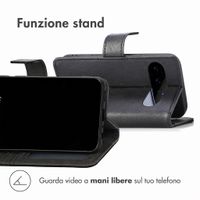 Luxe Bookcase Google Pixel 11 / 11 Pro - Zwart