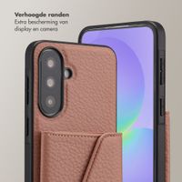 Selencia Sera Telefoonhoes met Koord en Envelop Pashouder Samsung Galaxy A37 (5G) - Old Pink