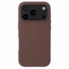Accezz Liquid Silicone Backcover met MagSafe Apple iPhone 18 Pro / 17 Pro - New Tea Brown