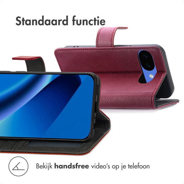 imoshion Luxe Bookcase Google Pixel 10a - Bordeaux