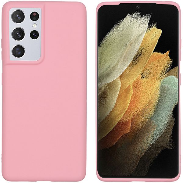 imoshion Color Backcover Samsung Galaxy S21 Ultra - Roze