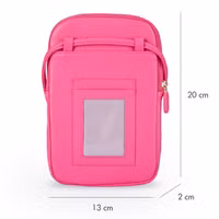 Selencia Telefoontasje Crossbody Sports - Kunstleer - Roze