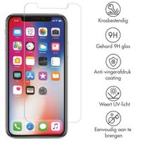 Accezz Gehard Glas Screenprotector 2-pack Apple iPhone 11 Pro / Xs / X