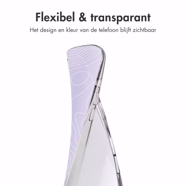 imoshion Design hoesje Apple iPhone 16 - Topo Lilac