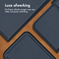 Accezz Premium Leather 2 in 1 Wallet Bookcase Samsung Galaxy A35 - Donkerblauw