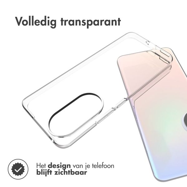 Accezz Clear Backcover Honor 90 - Transparant