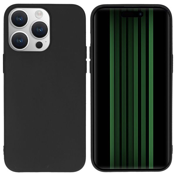 imoshion Color Backcover iPhone 15 Pro Max - Zwart