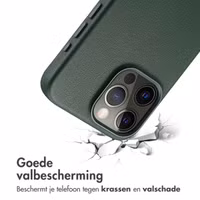 Accezz MagSafe Leather Backcover Apple iPhone 15 Pro Max - Cedar Green