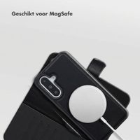Selencia Olyn Uitneembare Bookcase met MagSafe Samsung Galaxy A36 - Zwart