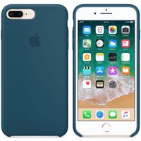 Apple Silicone Backcover iPhone 8 Plus / 7 Plus - Cosmos Blue