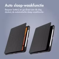 imoshion Origami Bookcase Apple iPad 9 (2021) 10.2 inch / iPad 8 (2020) 10.2 inch / iPad 7 (2019) 10.2 inch - Zwart